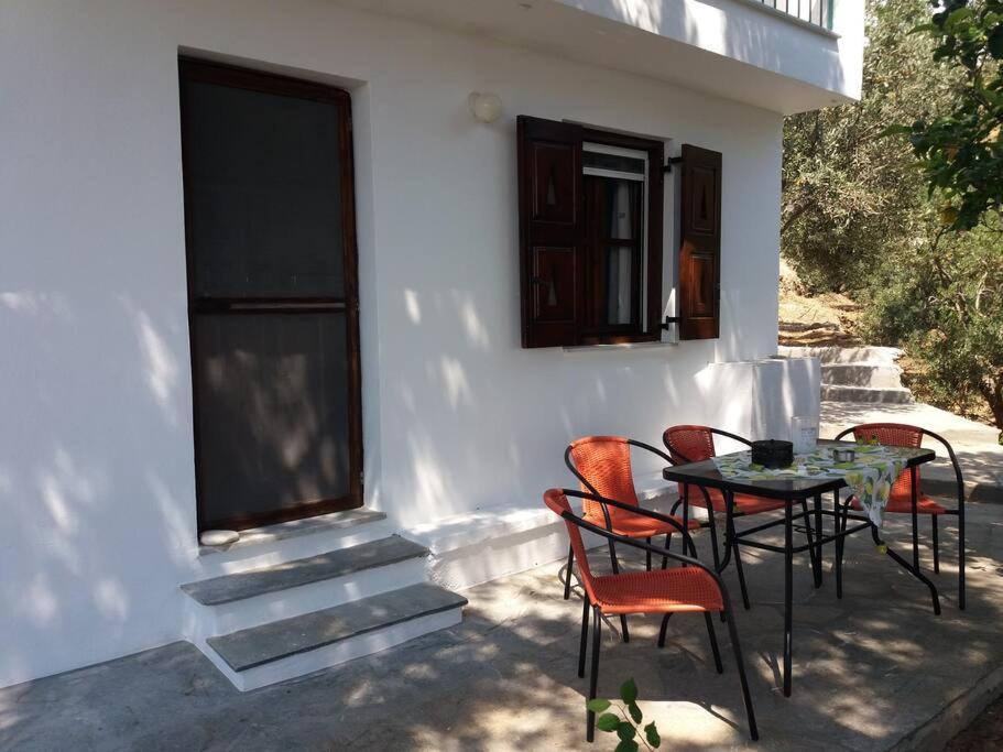 Grandpa Simos' Traditional Guest House Agios Romanos Exteriör bild